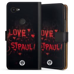 Sideflip mit langer Lasche schwarz