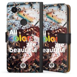 Sideflip mit langer Lasche schwarz