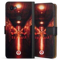 Sideflip mit langer Lasche schwarz