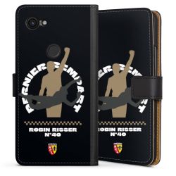 Sideflip mit langer Lasche schwarz