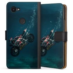 Sideflip mit langer Lasche schwarz