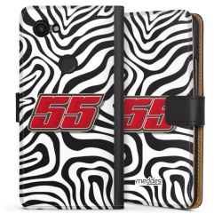 Sideflip mit langer Lasche schwarz