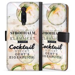 Sideflip mit langer Lasche schwarz