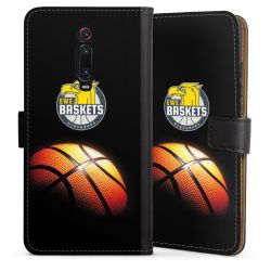 Sideflip mit langer Lasche schwarz