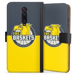 Sideflip mit langer Lasche schwarz