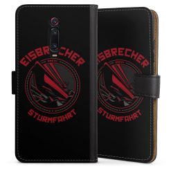 Sideflip mit langer Lasche schwarz