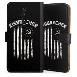 Sideflip mit langer Lasche schwarz