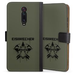 Sideflip mit langer Lasche schwarz