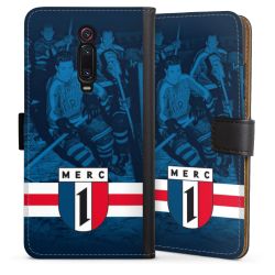 Sideflip mit langer Lasche schwarz