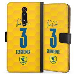 Sideflip mit langer Lasche schwarz