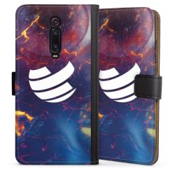 Sideflip mit langer Lasche schwarz