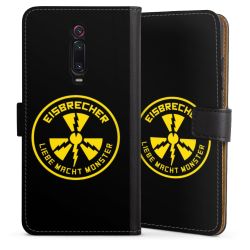 Sideflip mit langer Lasche schwarz