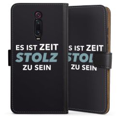 Sideflip mit langer Lasche schwarz