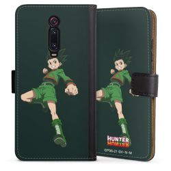 Sideflip mit langer Lasche schwarz