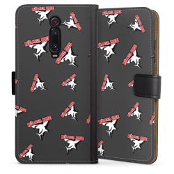 Sideflip mit langer Lasche schwarz