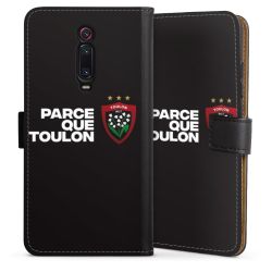 Sideflip mit langer Lasche schwarz