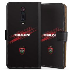 Sideflip mit langer Lasche schwarz