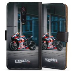 Sideflip mit langer Lasche schwarz