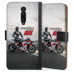 Sideflip mit langer Lasche schwarz