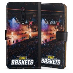 Sideflip mit langer Lasche schwarz