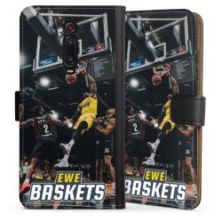 Sideflip mit langer Lasche schwarz