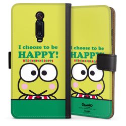 Sideflip mit langer Lasche schwarz