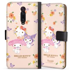 Sideflip mit langer Lasche schwarz