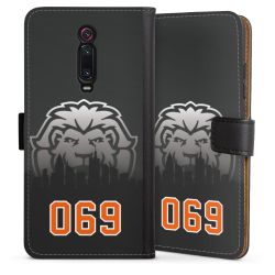 Sideflip mit langer Lasche schwarz