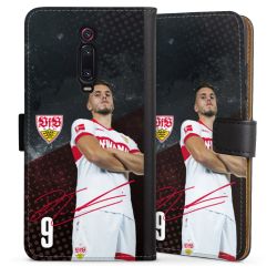 Sideflip mit langer Lasche schwarz