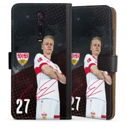 Sideflip mit langer Lasche schwarz