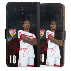 Sideflip mit langer Lasche schwarz