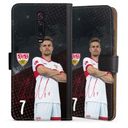 Sideflip mit langer Lasche schwarz