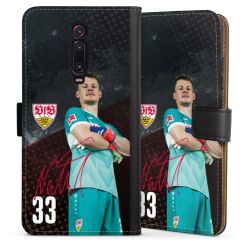 Sideflip mit langer Lasche schwarz