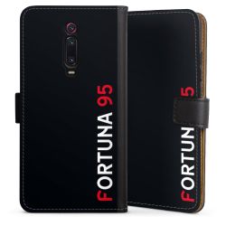 Sideflip mit langer Lasche schwarz