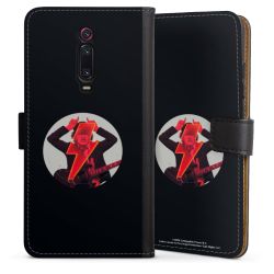 Sideflip mit langer Lasche schwarz