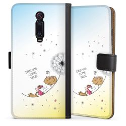 Sideflip mit langer Lasche schwarz