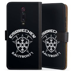 Sideflip mit langer Lasche schwarz