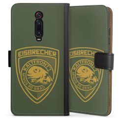 Sideflip mit langer Lasche schwarz