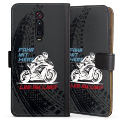 Sideflip mit langer Lasche schwarz