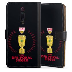 Sideflip mit langer Lasche schwarz