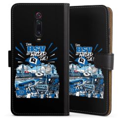 Sideflip mit langer Lasche schwarz