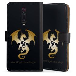 Sideflip Fodral med flap svart