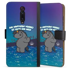 Sideflip mit langer Lasche schwarz