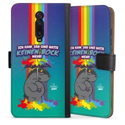 Sideflip mit langer Lasche schwarz