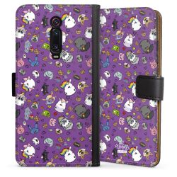 Sideflip mit langer Lasche schwarz