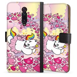 Sideflip mit langer Lasche schwarz