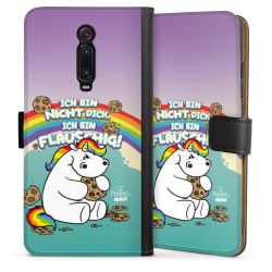 Sideflip mit langer Lasche schwarz