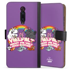 Sideflip mit langer Lasche schwarz