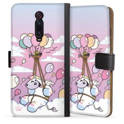 Sideflip mit langer Lasche schwarz