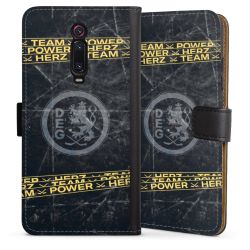 Sideflip mit langer Lasche schwarz